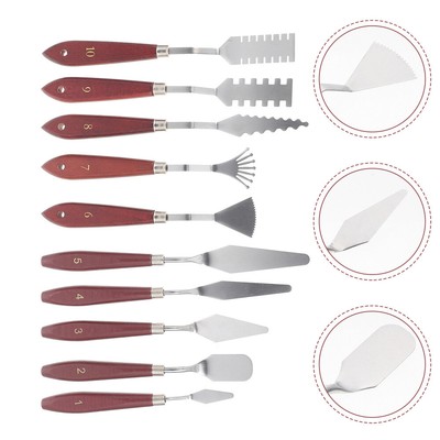 Art Painting Mixing Scraper Oil Supplies Shaped Knife Pigment