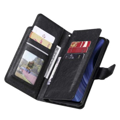 For Xiaomi Redmi Note 9 8 Pro 9s 8A 9A 9C Wallet Card Holder Leather Case Cover