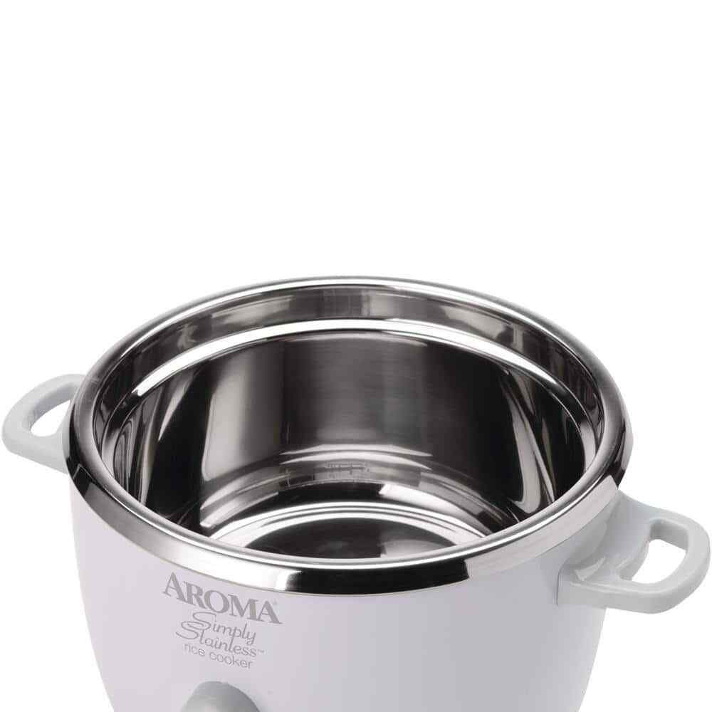 NutriWare Digital Pot Style 7-Cup Rice Cooker with Glass Lid and Non-Stick Pot