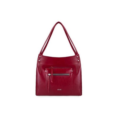 SOLIER HANDBAGS FOR EVERYDAY WOMEN SOLIER FL18 FL18VINTAGEBROWN26705 RED