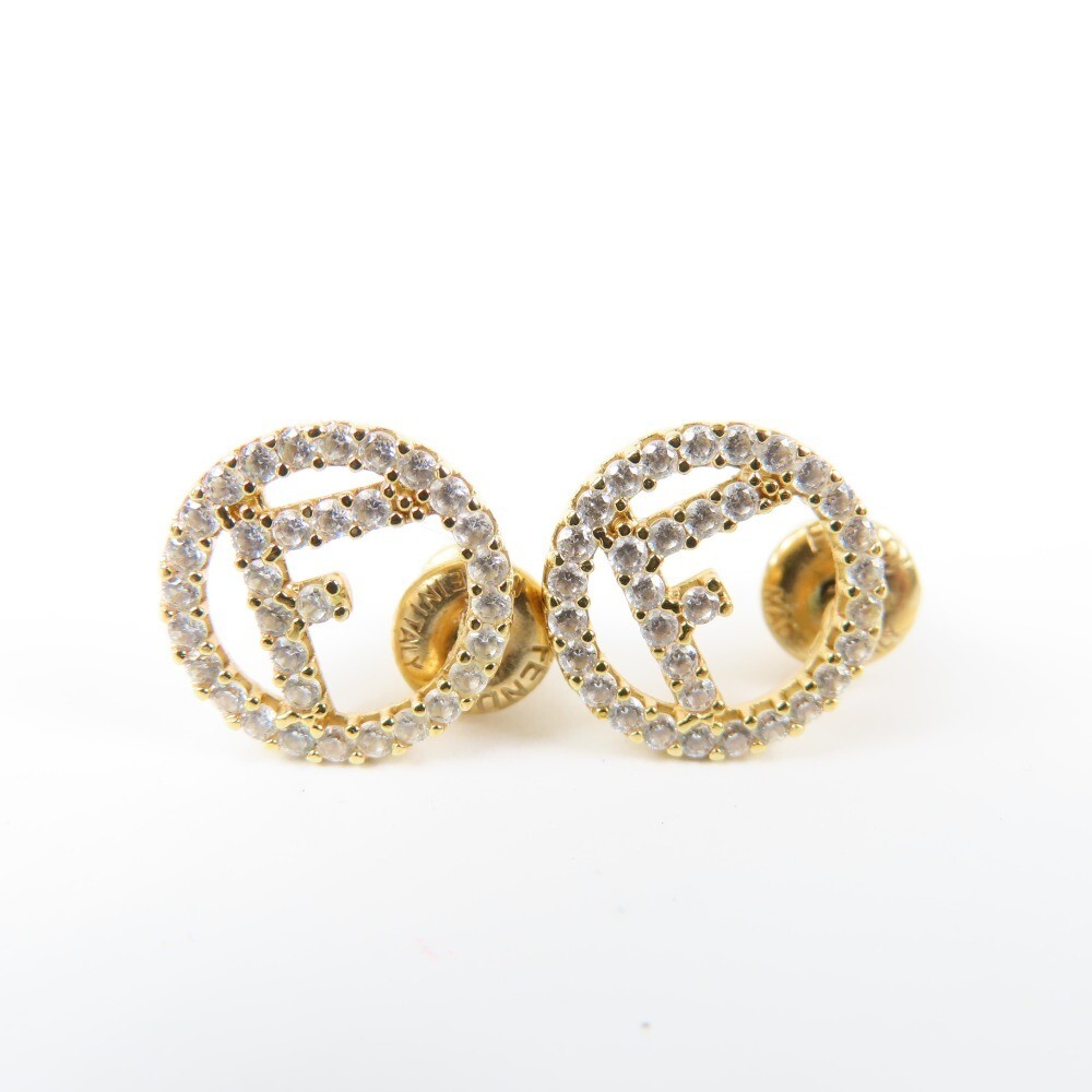 FENDI freedom イヤリング ゴールド F Is Fendi Earrings Gold finish Gold | Fendi