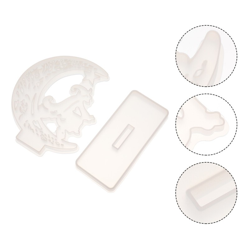 Halloween Decorations Outdoor Table Mold DIY Ornament Witch