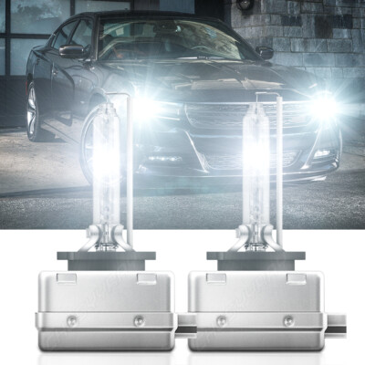Front HID Headlight Bulbs For Jeep Cherokee 2014-2107 High&Low Beam Stock Qty 2