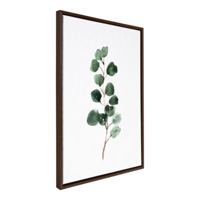 23 x 33 Sylvie Eucalyptus 3B Framed Canvas by Maja Mitrovic Brown - Kate &