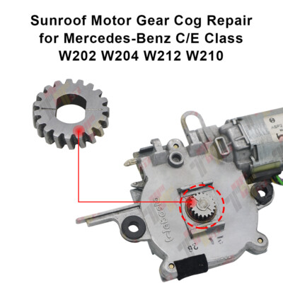 Schiebedach Motor Getriebe Reparatur für Mercedes C/E Klasse W202 W204 W212 W210