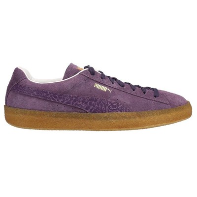 Женские фиолетовые кроссовки Puma Suede Crepe Sc Повседневная обувь 382668-01