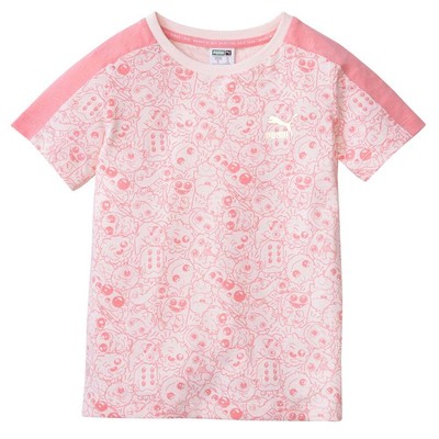 

Футболка Puma Monster с круглым вырезом и короткими рукавами для мальчиков, размер  C, Розовый, Puma Monster All Over Print Crew Neck Short Sleeve T-Shirt Youth