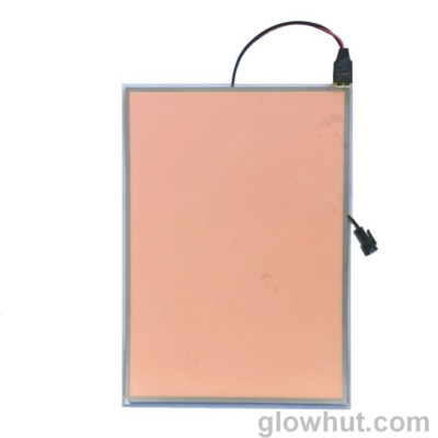 A5 size electroluminescent panel back light sheet foil lamp with 12v EL inverter