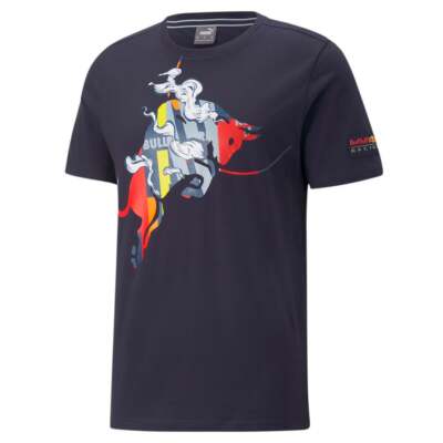 

Puma Rbr X Dynamic Bull Logo Crew Neck Short Sleeve TShirt Mens Size  Casual T, Синий, Puma Rbr X Dynamic Bull Logo Crew Neck Short Sleeve TShirt
