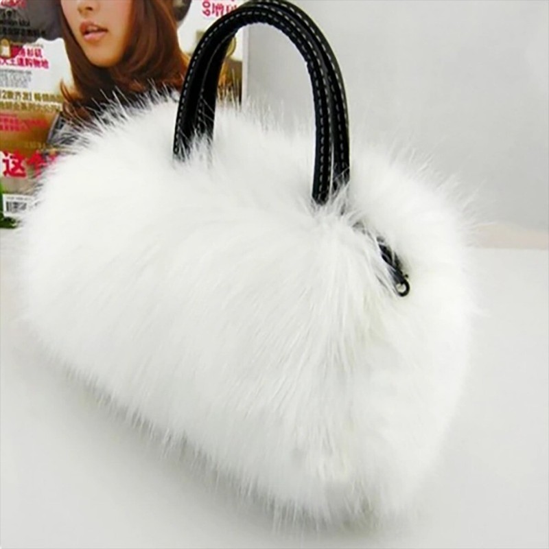 Winter Plush Bag Fur Handbag Women's Crossbody Bag Fashion Trend Shoulder Bag