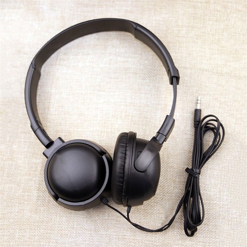 3.5mm Headset Wired Headphones Music Stereo Over Ear Sport Headphone