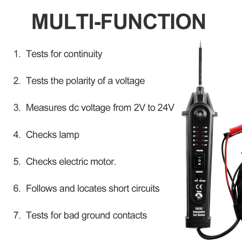 Em415Pro Automotive Open&Short Finder Circuit Tester Cable Wire Tracker Fault Fi