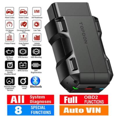 2024 TOPDON TopScan Full System OBD2 Scanner Diagnostic Tool For vehicle