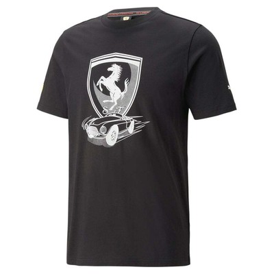 

Puma Sf Race Shield Тональный Экипаж Шеи Короткие рукава Футболка Мужская Размер  Случайный Топ, Бежевый, Puma Sf Race Shield Tonal Crew Neck Short Sleeve TShirt
