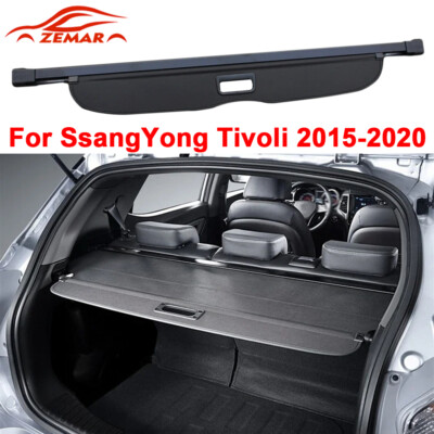 Retractable Trunk Cargo Cover Security Shield Shade For SsangYong Tivoli 2015-20