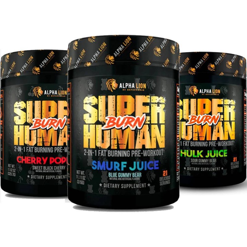 Alpha Lion Superhuman Burn Fat Burning Preworkout (21 Servings) [PICK