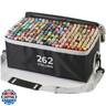 SGTIOS 262-Color Dual-Tip Markers Set with Shoulder Bag - Art Markers for Coloring, Drawing and Sketching -Gift for Kids, Teens, Artists