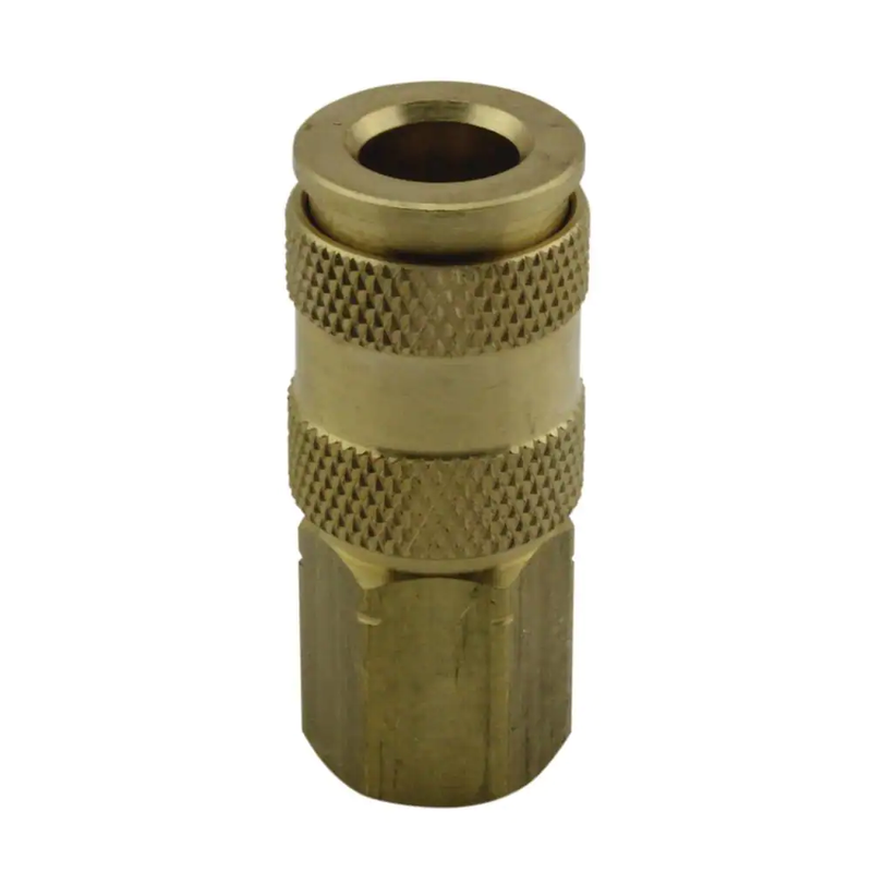 3/8 In. V Style High Flow Coupler | Milton Fnpt Female Industries Air Brass NEW