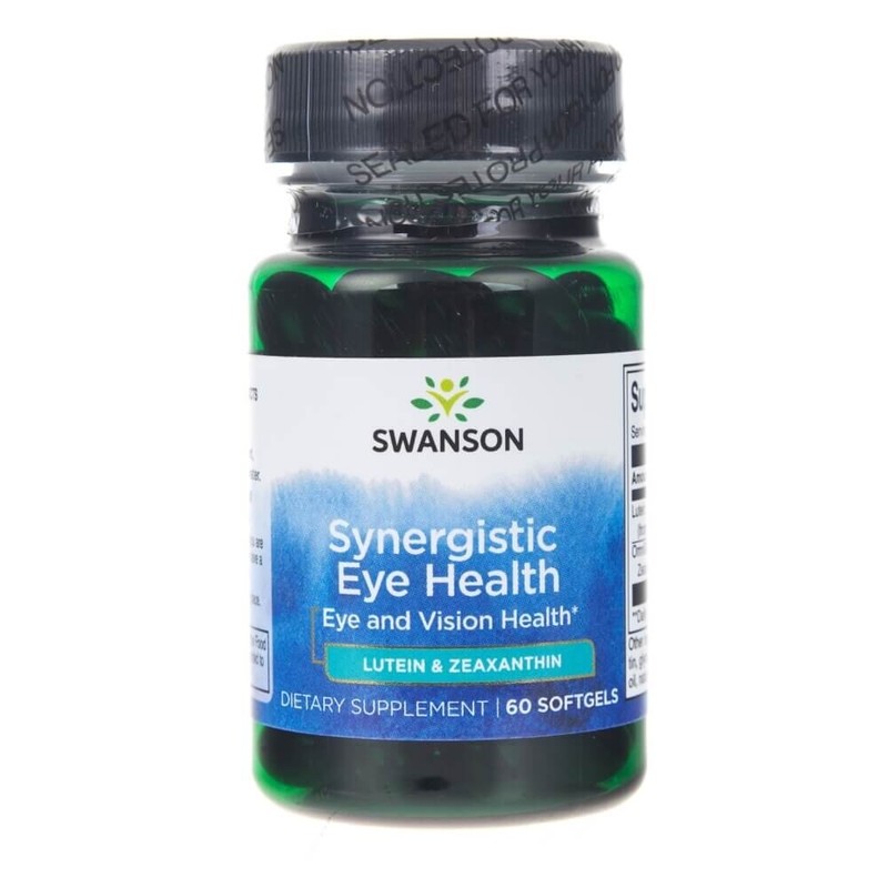 Swanson Lutein With Zeaxanthin Omnixan, 60 Capsules