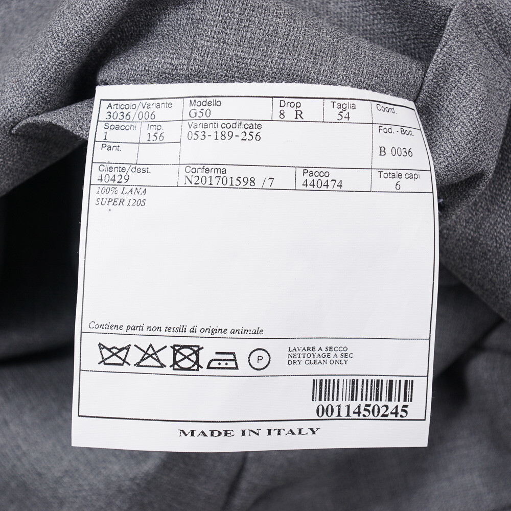 Pre-owned Belvest $2195  Soft-constructed Lightweight Gray Wool Sport Coat 42 R