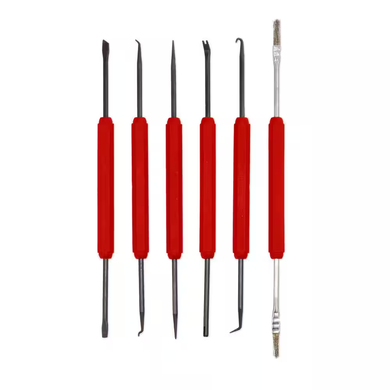 Weller Solder Aid Kit 6 Piece Double Sided Tools Electronics Repair Cleaning Set