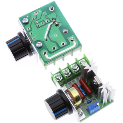 2x 2000W SCR Voltage Regulator Dimmer Thermostat Variable Motor Speed Controller