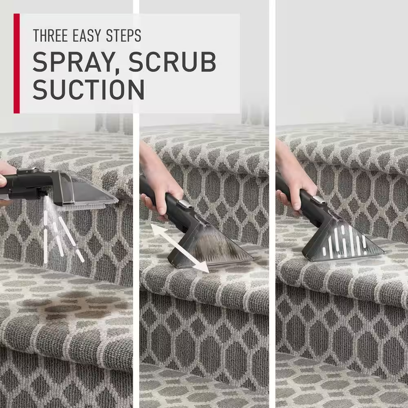 Hoover CleanSlate Pro Portable Carpet and Upholstery Spot Cleaner Powerful Clean