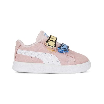 Puma Suede Classic Cat Mates Slip On Toddler Girls Розовые кроссовки Повседневная обувь 3