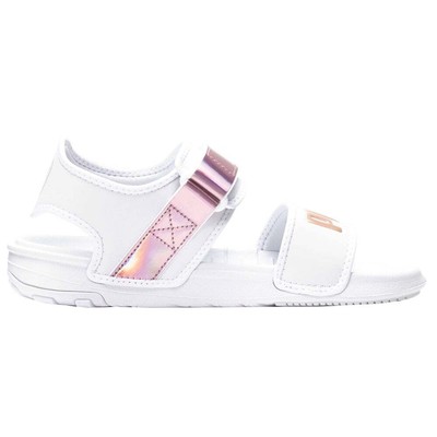

Белые повседневные сандалии Puma Softride Backstrap Youth Girls 384268-02, Белый, Puma Softride Backstrap Youth