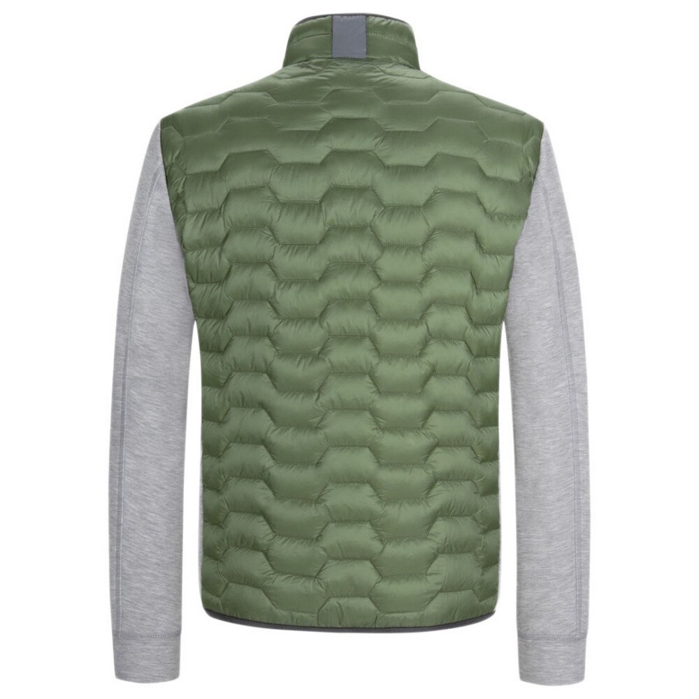 MILESTONE MILESTONE HERREN FREIZEIT JACKE STEPPJACKE MS CAPRI 21040060115 41 HELLGRÜN