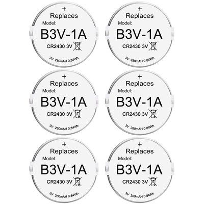 B3V 1A Lithium Replacement Batteries Compatible with High Tech Pet Single Ele...