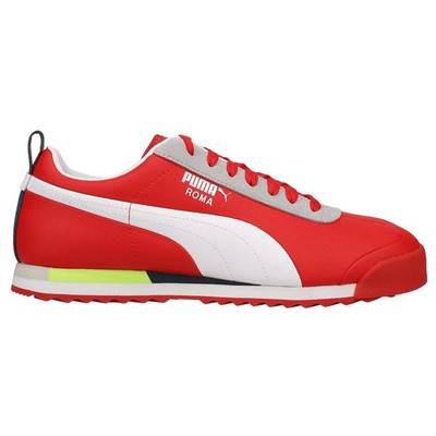 

Мужские красные кроссовки Puma Roma Retro Goods Lace Up Повседневная обувь 386878-01, Красный, Puma Roma Retro Goods Lace Up