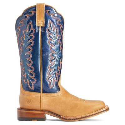 

Женские ботинки Ariat Darbie Western с квадратным носком и квадратным носком, размер  B, 10042388, Коричневый, Ariat Darbie Western Tooled-Inlay Square Toe
