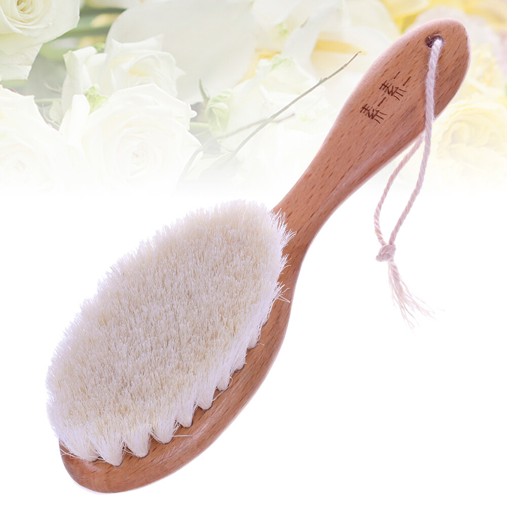 1pc Haarkamm Wolle Babykamm Massagegerät Kamm Haarbürste für Kleinkinder