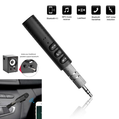 Wireless 3.5mm Car Bluetooth Receiver Receptor Audio Speaker Adapter Atavoz AUX