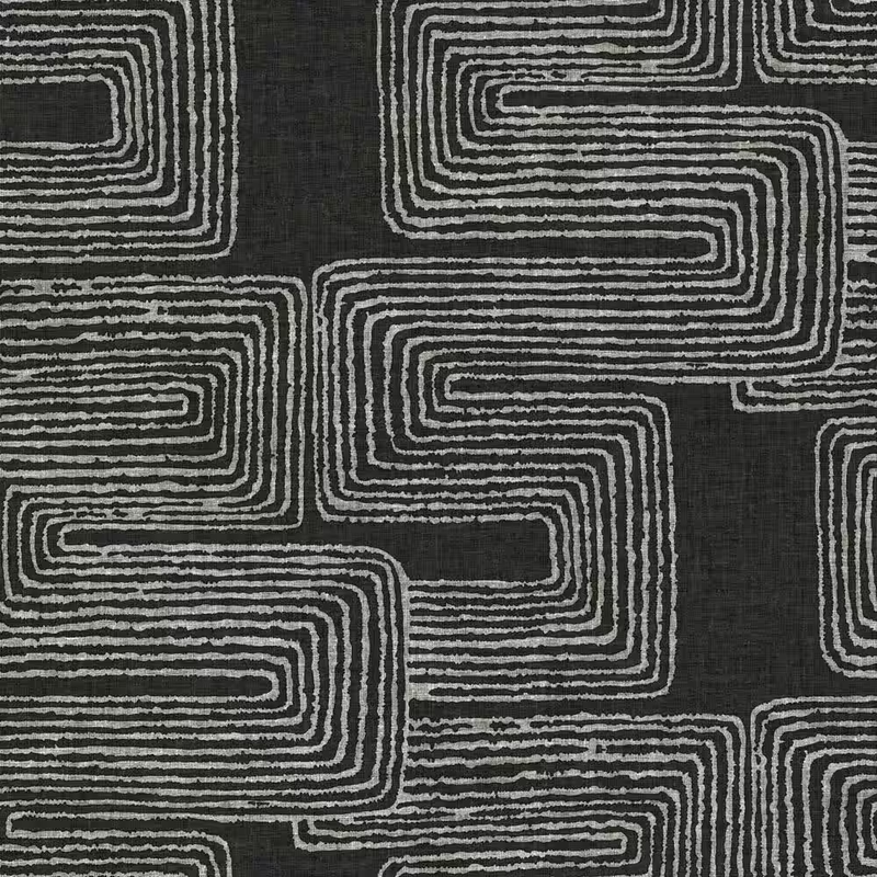 Peel Stick Wallpaper Black White Geometric Tribal Zulu Rectangle Pattern Roll