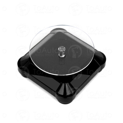 360° Solar Powered Rotating Turntable Display Battery Stand Jewelry Watch Holder
