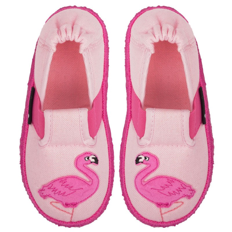 Nanga Flamingo MÃ¤Dchen Hausschuh Slipperform Rosa Gr.24-34