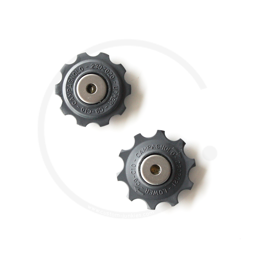 Campagnolo RD-RE600 C-9 Jockey Wheels Derailleur Pulleys Record 9-speed