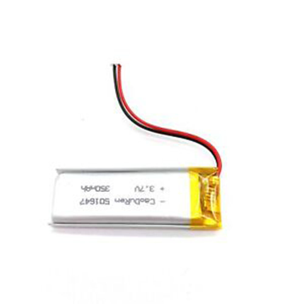 Rechargeable 3.7V 350Mah 501647  Polymer Ion Battery For MP3