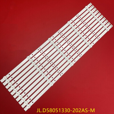 LED strip(10) For Skyworth 58G2A300 58G2A 58G3 58K5D 58F55 JL.D58051330-202AS-M