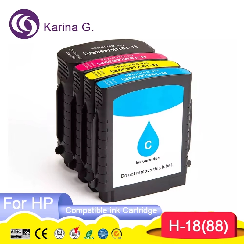 Compatible ink cartridge for 18 18 88 suit for Officejet Pro K5300/K5400dn/K54