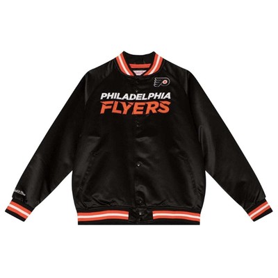 

Mitchell - Ness Легкая Атласная Куртка Мужская Черная Повседневная Спортивная Верхняя Одежда ST, Черный, Mitchell - Ness Lightweight Satin Jacket