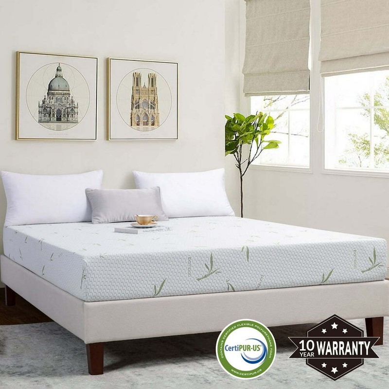 Gel Memory Foam Mattress In A Box Queen Size Bed Featured Shops New