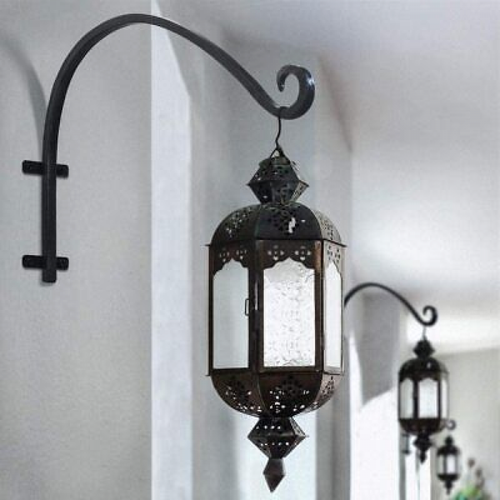 2PCS 12in Hanging Plant Bracket, Large Plant Hangers Outdoor Indoor Heavy-Duty