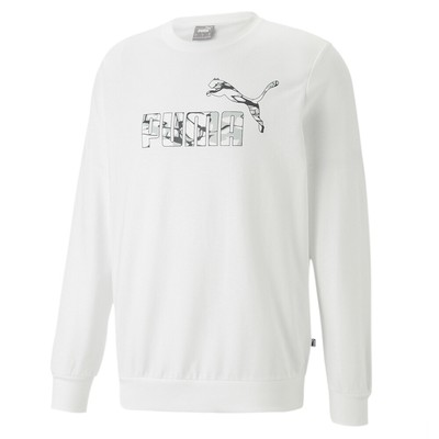 Толстовка Puma Summer Splash Crew Neck Tr Mens White 67710202