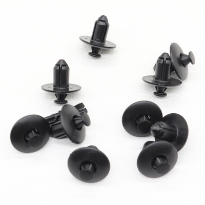30pcs Splash Protector Front Bumper Push-Type Clips For For Nissan Honda & Volvo