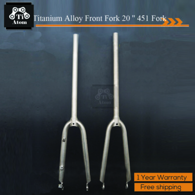 Ti Atom/Titanium Alloy Front Fork 20 '' 451 Disc Brake / V Brake / C Brake 