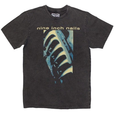 Nine Inch Nails PHM & Text Logo officiel T-shirt Hommes unisexe
