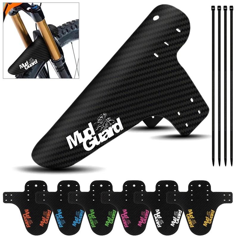 1 PC Mountain Bike Colorful Fenders Front Rear Mudguard Saver Mud Guard Wings Cy